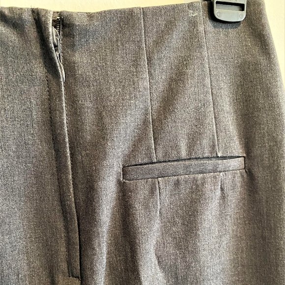 H&M Gray Pencil Skirt Size US 4 - Picture 6 of 7